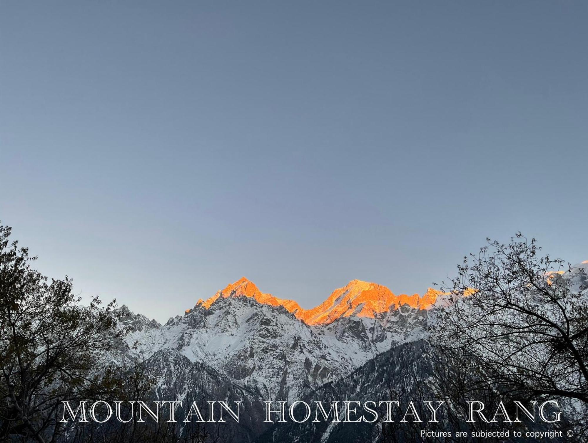 Mountain Home Stay -Rang, At Reckong Peo - Kalpa, Near Goyal Motors, Way To Petrol Pump At Itbp Quarters Dış mekan fotoğraf