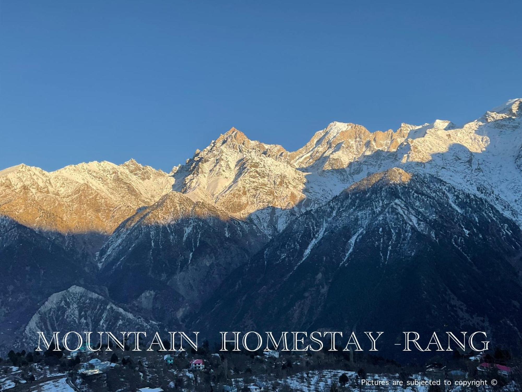 Mountain Home Stay -Rang, At Reckong Peo - Kalpa, Near Goyal Motors, Way To Petrol Pump At Itbp Quarters Dış mekan fotoğraf